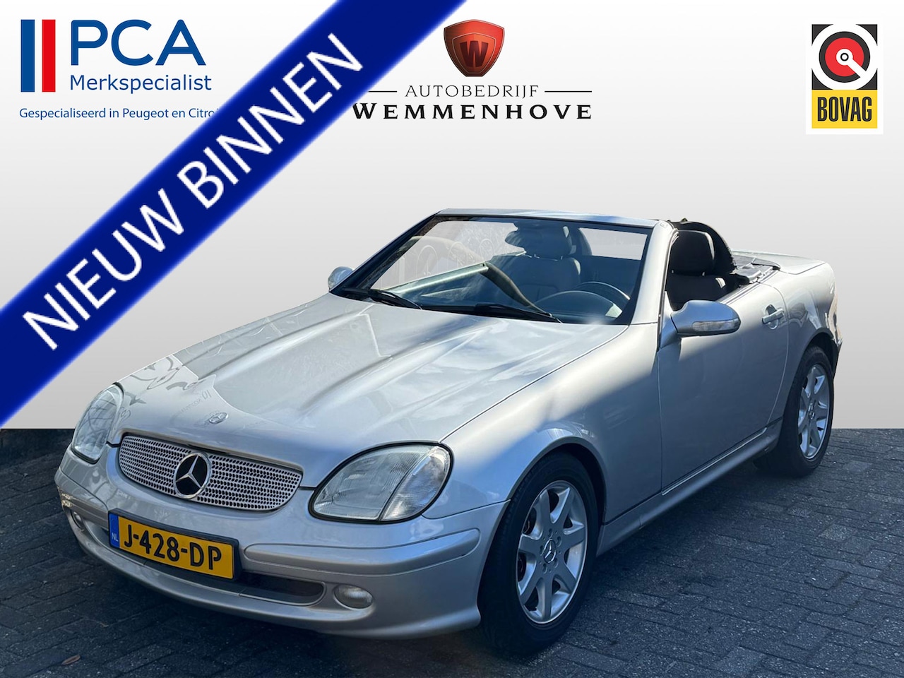 Mercedes-Benz SLK-klasse - 200 K. Cabrio/Airco/Lichtmetalen velgen - AutoWereld.nl