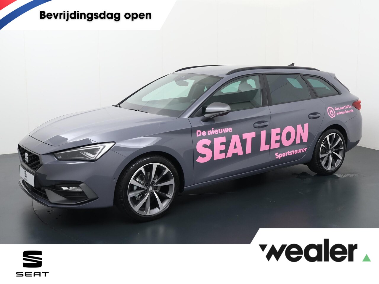 Seat Leon Sportstourer - FR Business Intense 1.5 eTSI 110kW / 150pk Station wagen 7 versn. DSG - AutoWereld.nl