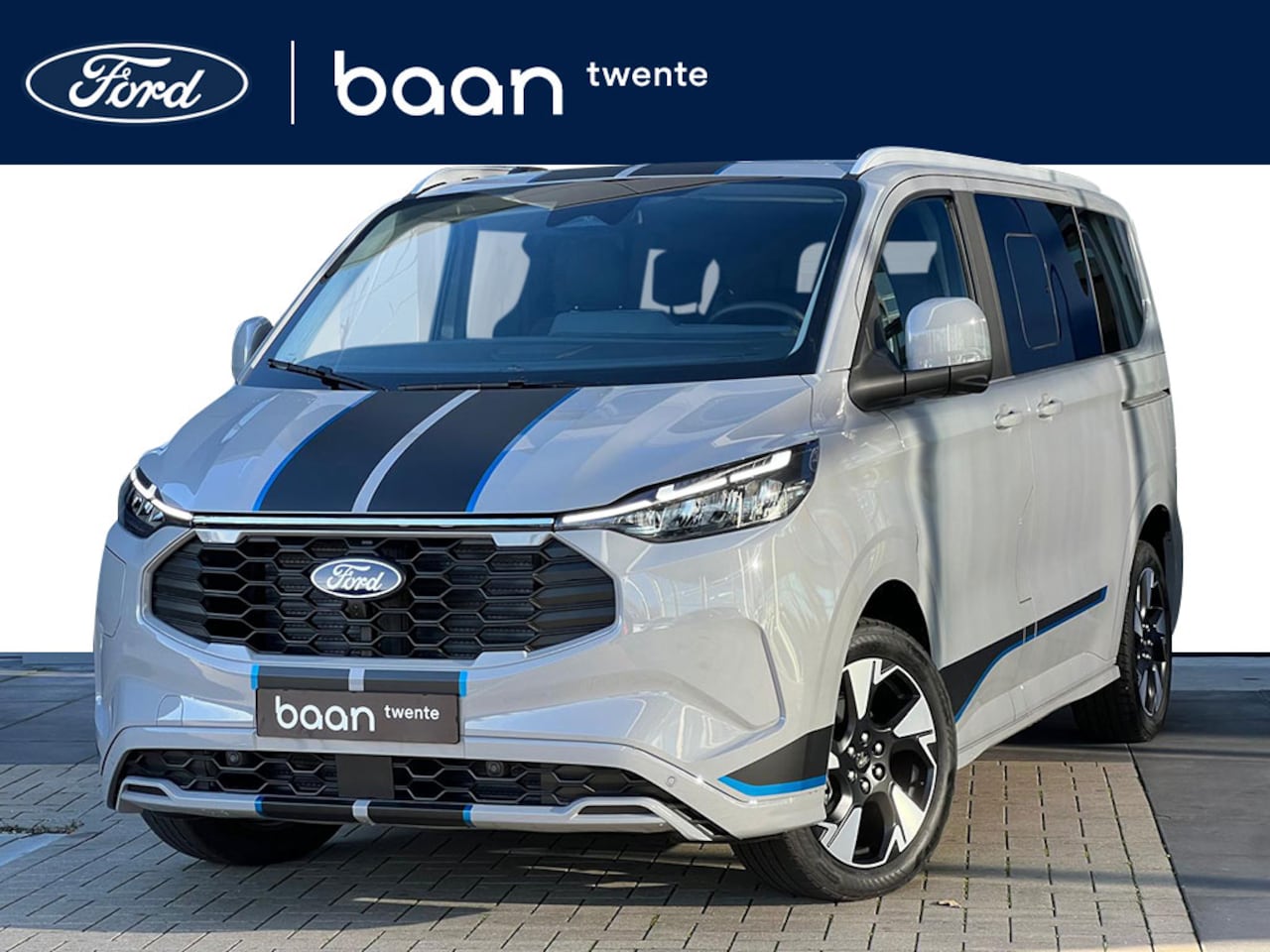 Ford Tourneo Connect - Custom PHEV 233PK SPORT L1 | Geel kenteken | Incl. BPM & BTW | 8 Persoons | Zeer Luxe | - AutoWereld.nl