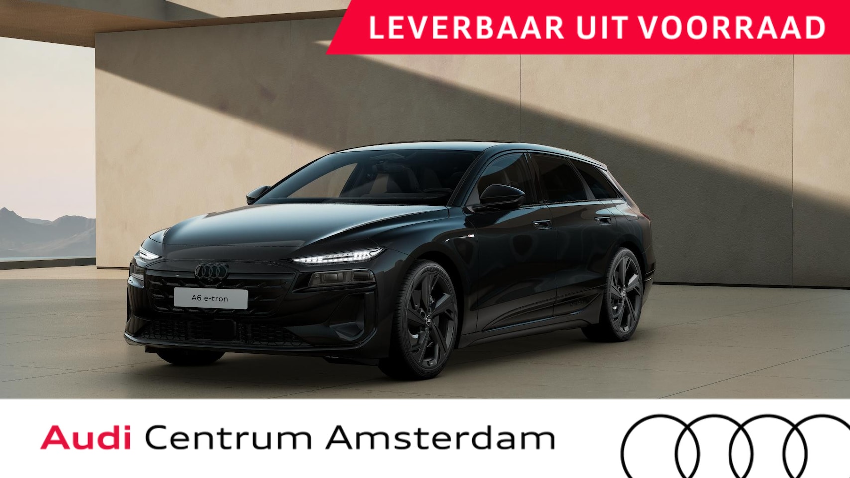 Audi A6 Avant e-tron - S edition 270kW/367pk 100kWh Avant Elektris Tech Pro pakket, panoramadak, winterpakket, pr - AutoWereld.nl