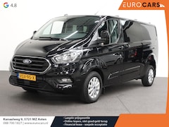Ford Transit Custom - 300 2.0 TDCI L2H1 Limited Dubbele cabine Automaat Navi Airco 2x Schuifdeuren Trekhaak Park