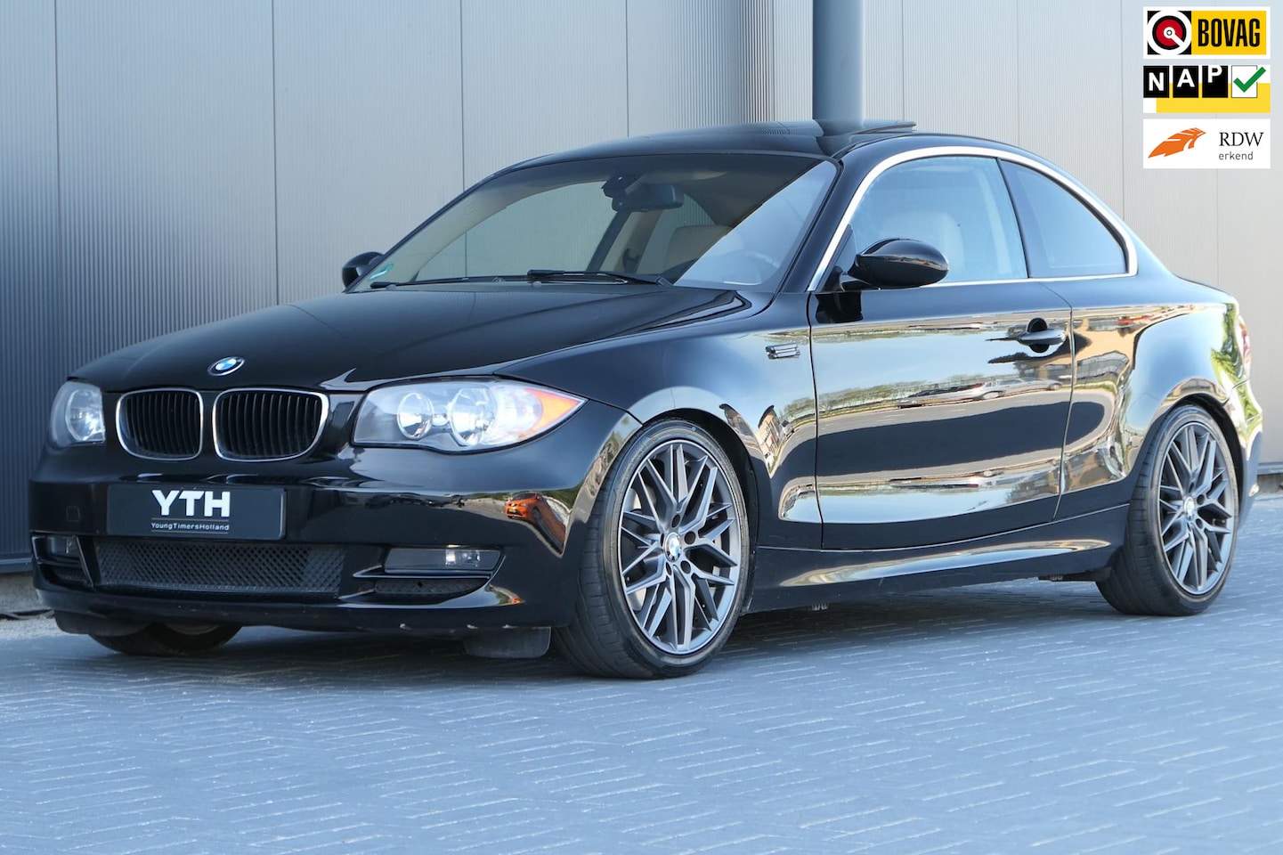 BMW 1-serie Coupé - 128i High Executive Automaat Leder Schuifdak - AutoWereld.nl