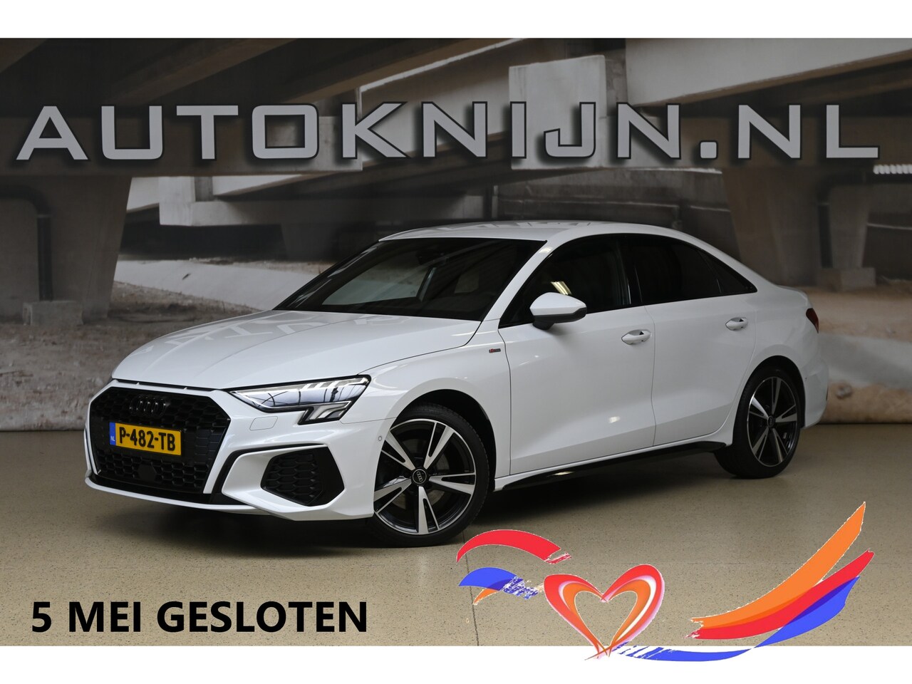 Audi A3 Limousine - 35 TFSI 150pk S-Line Edition One | Matrix led | Black pack | Audi sound | 100% (Dealer) on - AutoWereld.nl