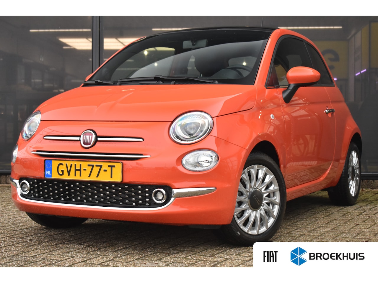 Fiat 500 - Fiat 1.0 Hybrid Dolcevita Finale DEMO-DEAL! | Panoramadak | Apple Carplay | Android Auto | - AutoWereld.nl