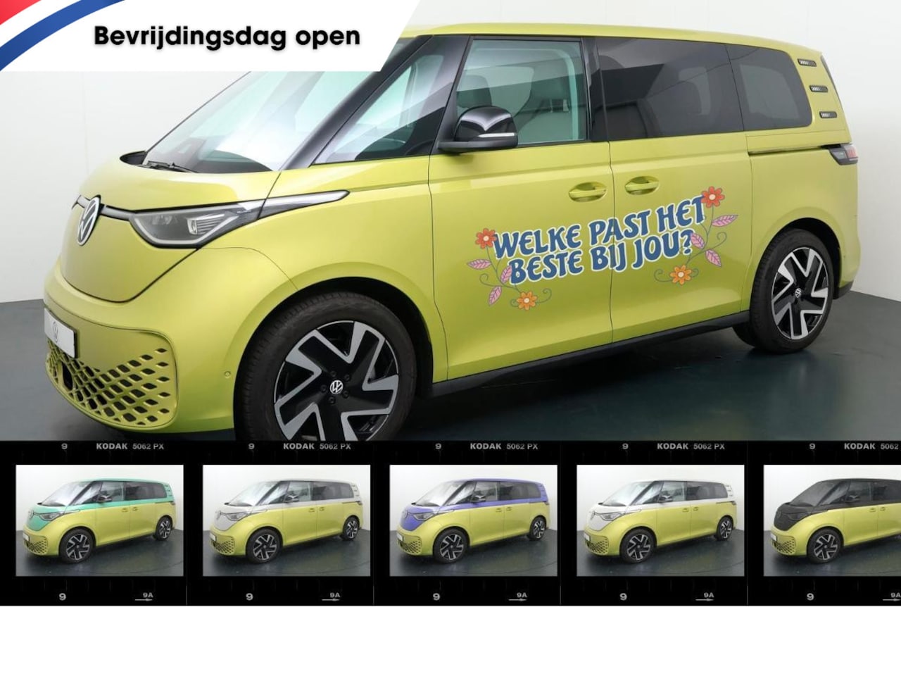 Volkswagen ID. Buzz - Pro Advantage Elektromotor 150 kW (204 pk) 2988 mm 77 kWh Accu | First Edition | Elektr. S - AutoWereld.nl