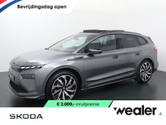 Skoda Enyaq iV - 85 Sportline Elektromotor 286 PK | 21" lichtmetalen velgen | Trekhaak | Head-Up Display |