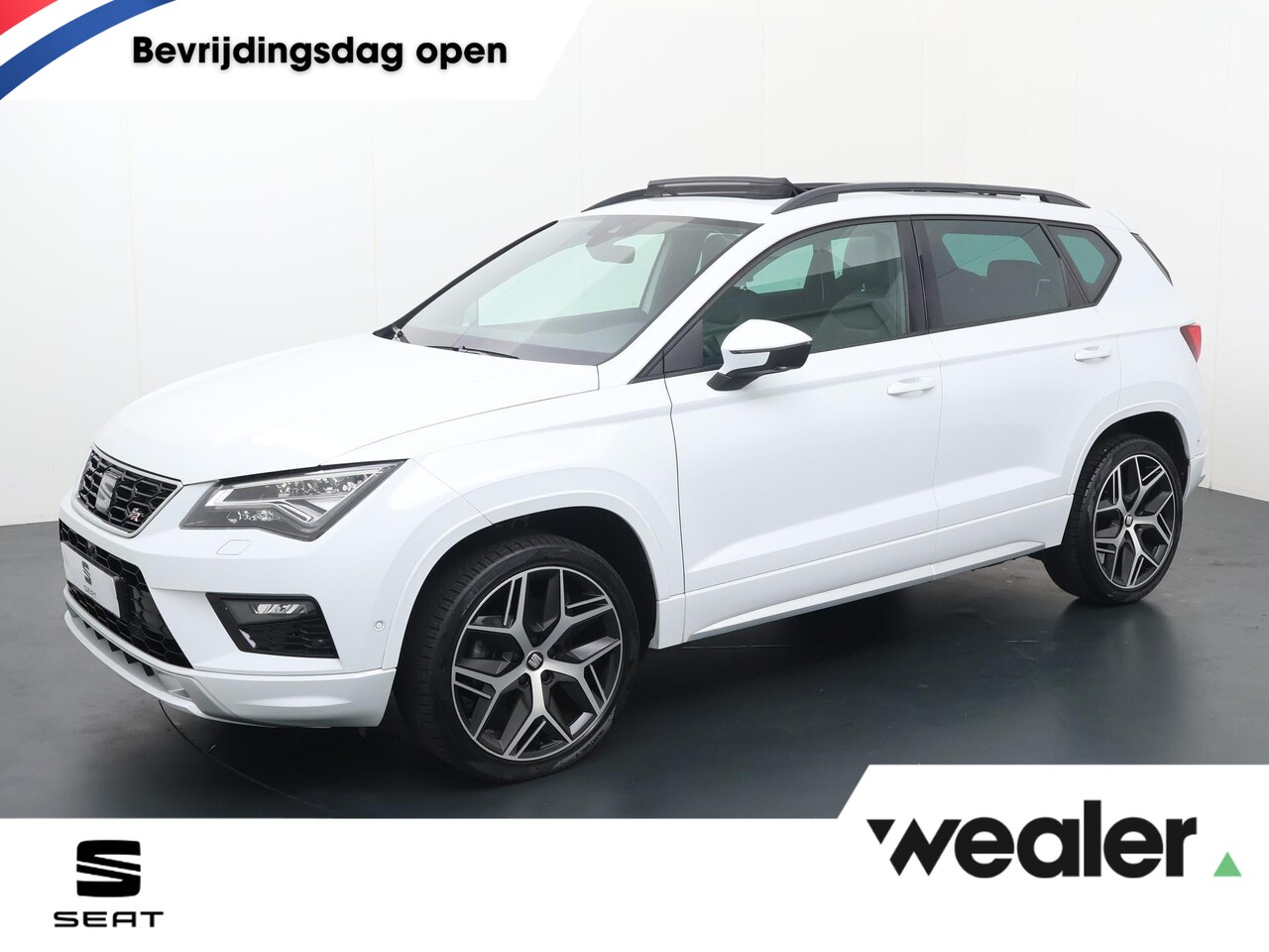 Seat Ateca - 1.5 TSI FR Business Intense | 150 PK | Automaat | Trekhaak | Lederen bekleding | Panoramad - AutoWereld.nl