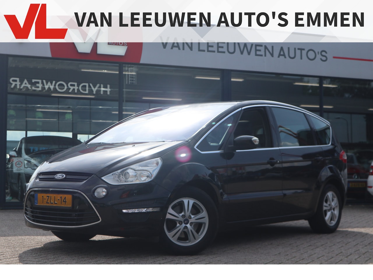 Ford S-Max - 1.6 EcoBoost Platinum | APK 17-03-2026 | Trekhaak | Pano | Navigatie | - AutoWereld.nl