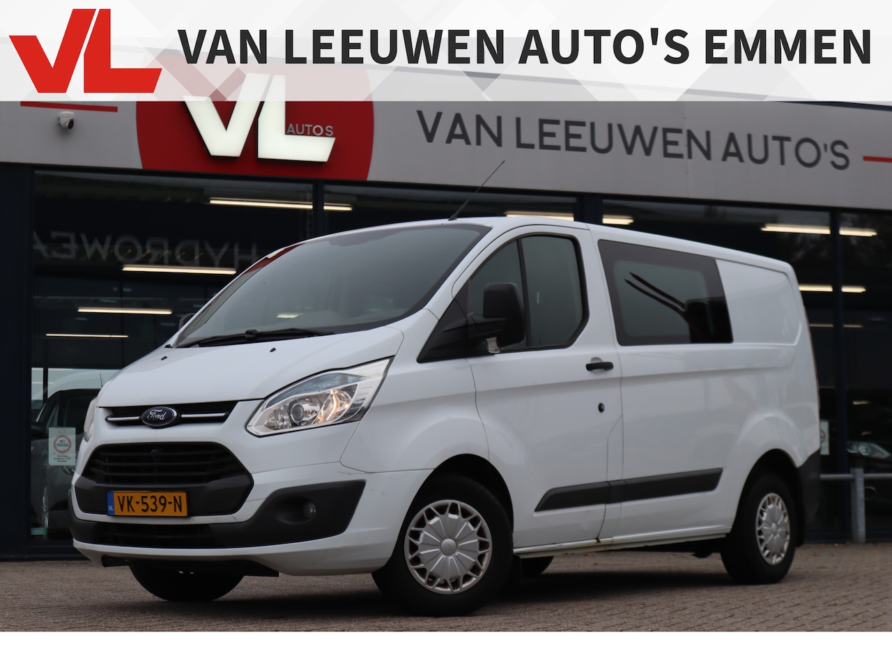 Ford Transit Custom - 270 2.2 TDCI L1H1 Trend DC | APK 03-03-2026 | Cruise | Airco | Trekhaak | - AutoWereld.nl
