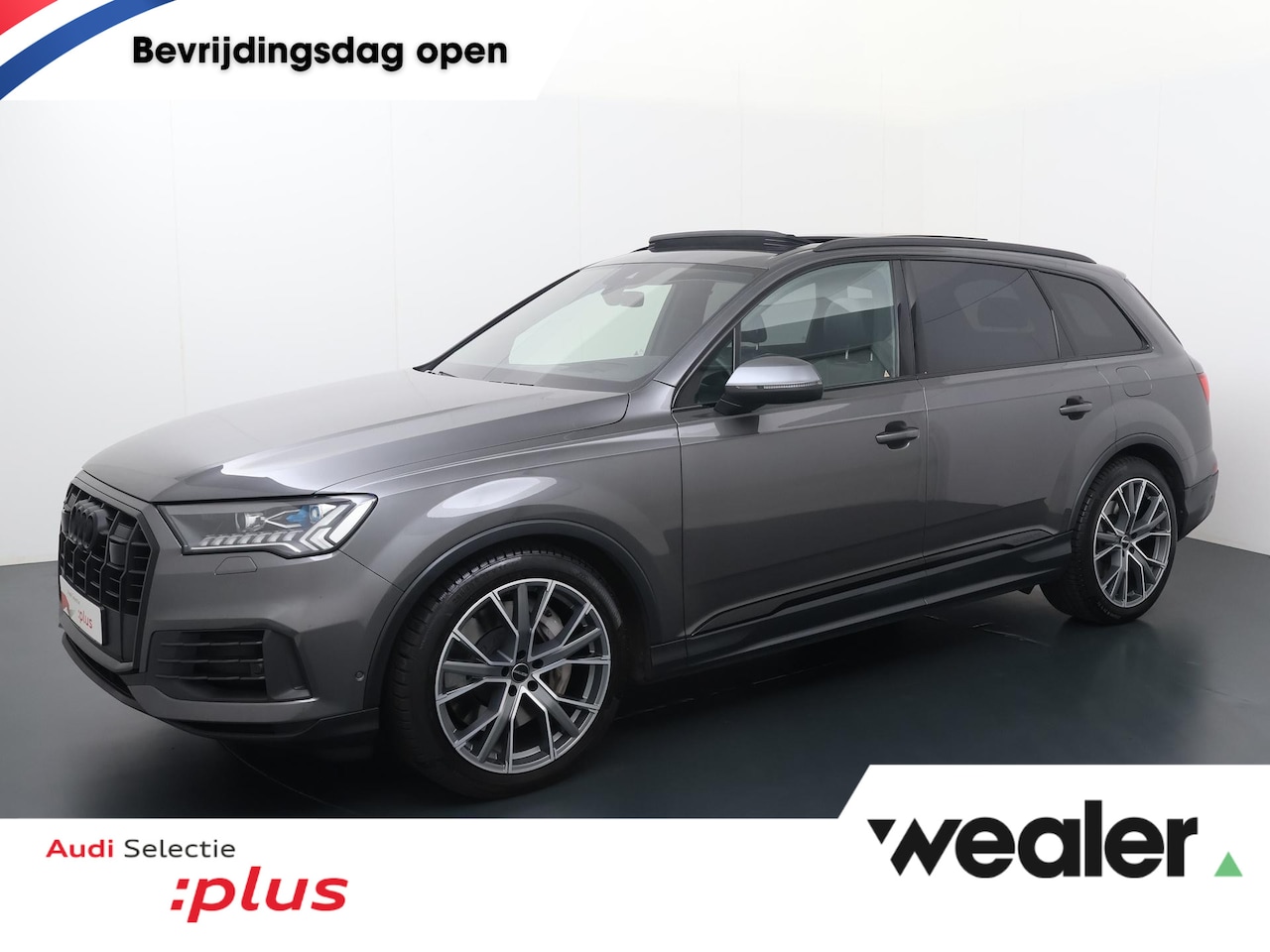 Audi Q7 - 55 TFSI e quattro | 381 PK | Trekhaak | Luchtvering | Panorama dak | HD Matrix LED koplamp - AutoWereld.nl