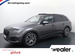 Audi Q7 - 55 TFSI e quattro | 381 PK | Trekhaak | Luchtvering | Panorama dak | HD Matrix LED koplamp