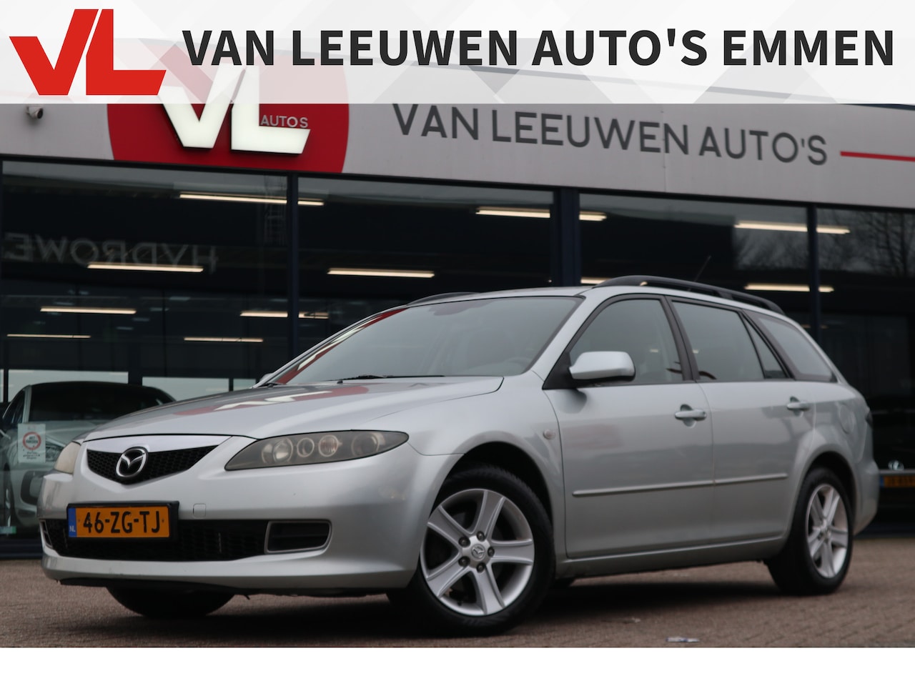 Mazda 6 Sportbreak - 1.8i Touring | Radio CD | Trekhaak | Lichtmetalen velgen - AutoWereld.nl