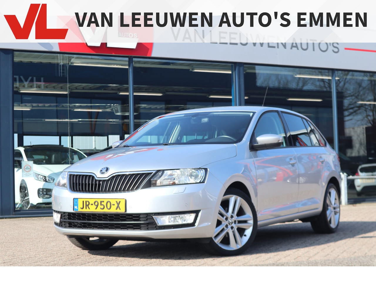 Skoda Rapid Spaceback - 1.2 TSI Greentech JOY | Automaat | Navi | Cruise - AutoWereld.nl