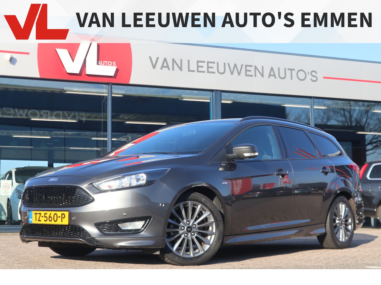 Ford Focus Wagon - 1.0 EcoBoost ST Line | Navigatie | Climate Control | Trekhaak | APK 19-03-2026 | - AutoWereld.nl