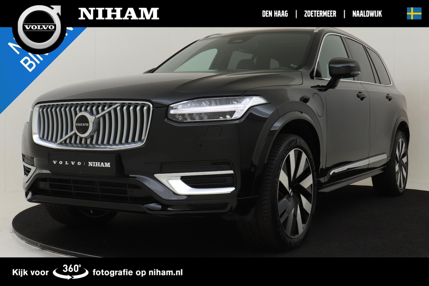 Volvo XC90 - T8 RECHARGE AWD PLUS BRIGHT -PANO.DAK|HARMAN/KARDON|360°CAM|ADAP.LED|21" - AutoWereld.nl