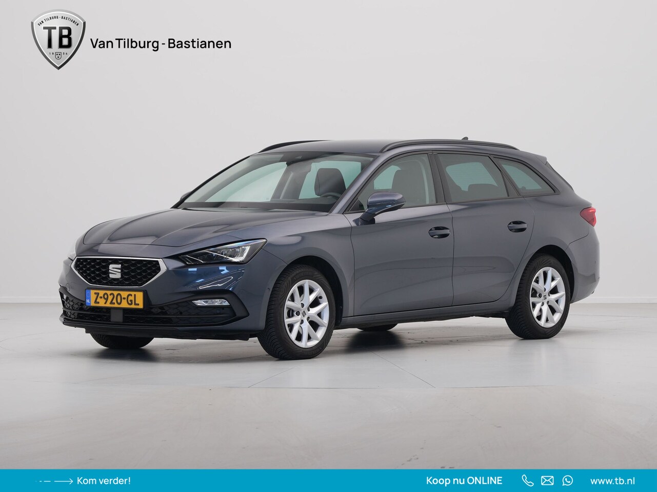 Seat Leon Sportstourer - 1.5 eTSI 150pk DSG Style Business Intense Navigatie Camera Clima Acc - AutoWereld.nl