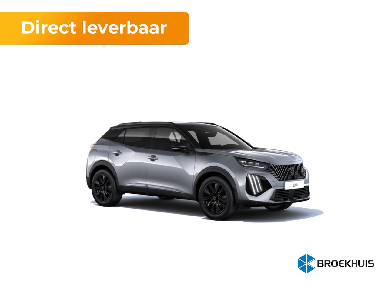 Peugeot 2008 - Peugeot GT | 18" lichtmetalen velgen two tone zwart 'EVISSA' | Advanced Active Safety Brak - AutoWereld.nl