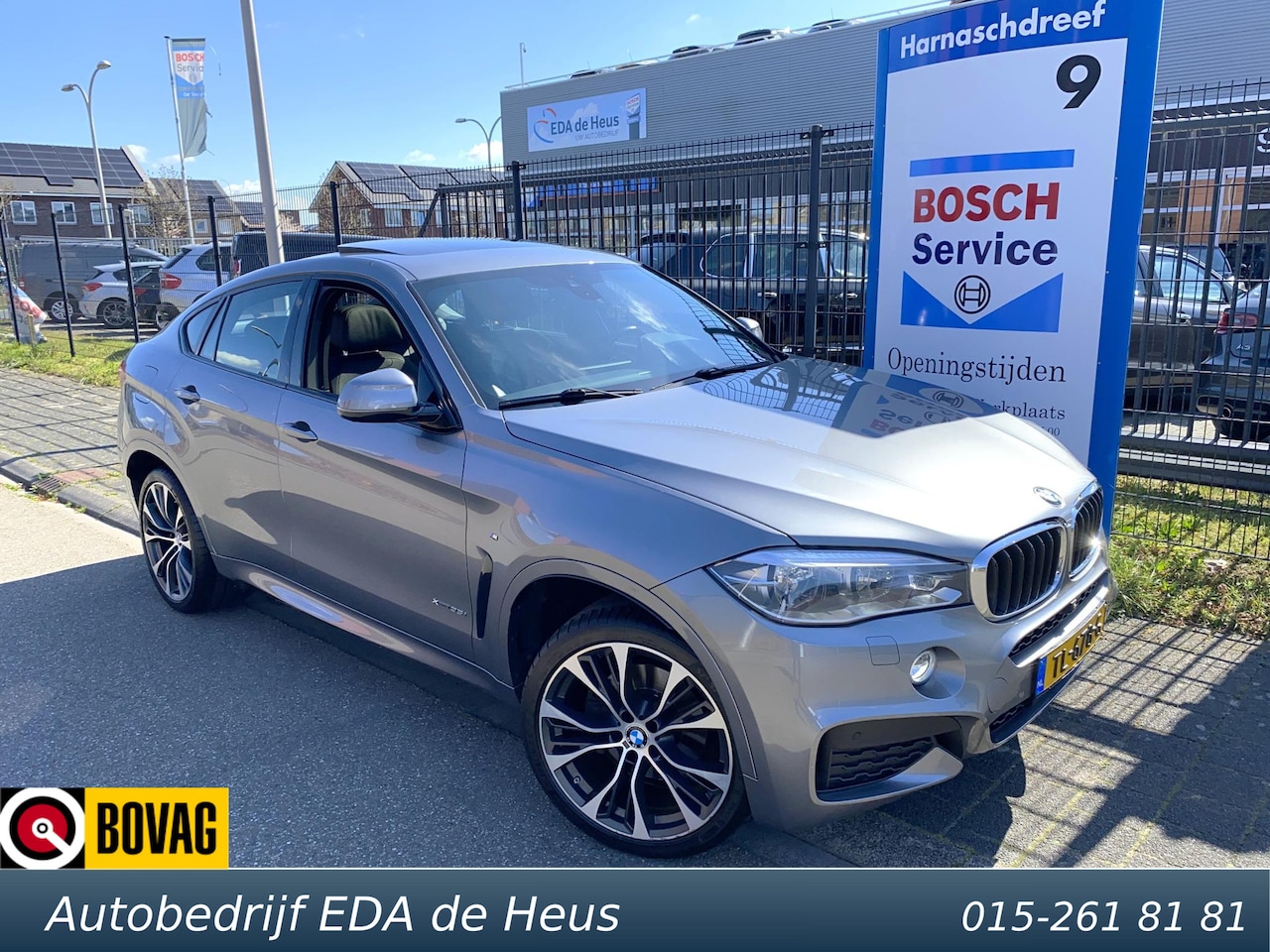BMW X6 - xDrive35i High Executive M Sport met o.a. Harman/Kardon, dak, LED, luchtvering, 21", trekh - AutoWereld.nl