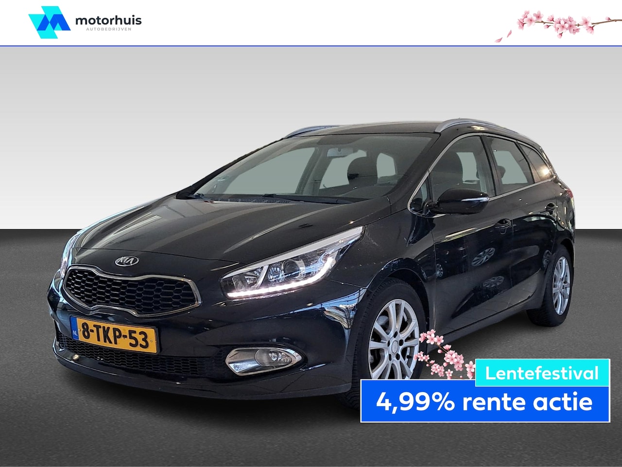 Kia Cee'd - Cee D 1.6 GDI Eco Dynamics 135 PK Comfort Pack / Airco / Bluetooth - AutoWereld.nl