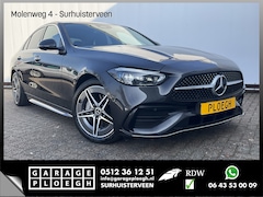Mercedes-Benz C-klasse - 220 D AMG Line Stoel.electr.Verw Sfeerverl, Hybride Nieuwstaat Grafietgrijs metalliclak