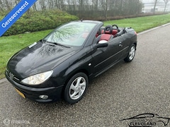 Peugeot 206 CC - 1.6-16V Cabrio, Leer, LM Velgen