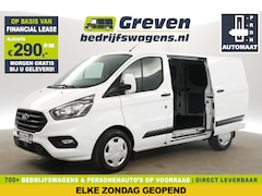 Ford Transit Custom - 300 2.0 TDCI L1H1 Automaat Airco Cruise LED PDC 3 Persoons 2xSchuifdeur Stoelverw. Elektrp