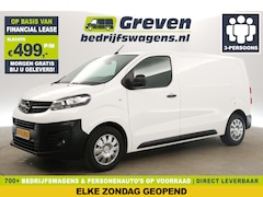 Opel Vivaro - 1.5 CDTI L2H1 360Camera Airco Cruise Carplay Navigatie 3 Persoons PDC Elektrpakket Achterk