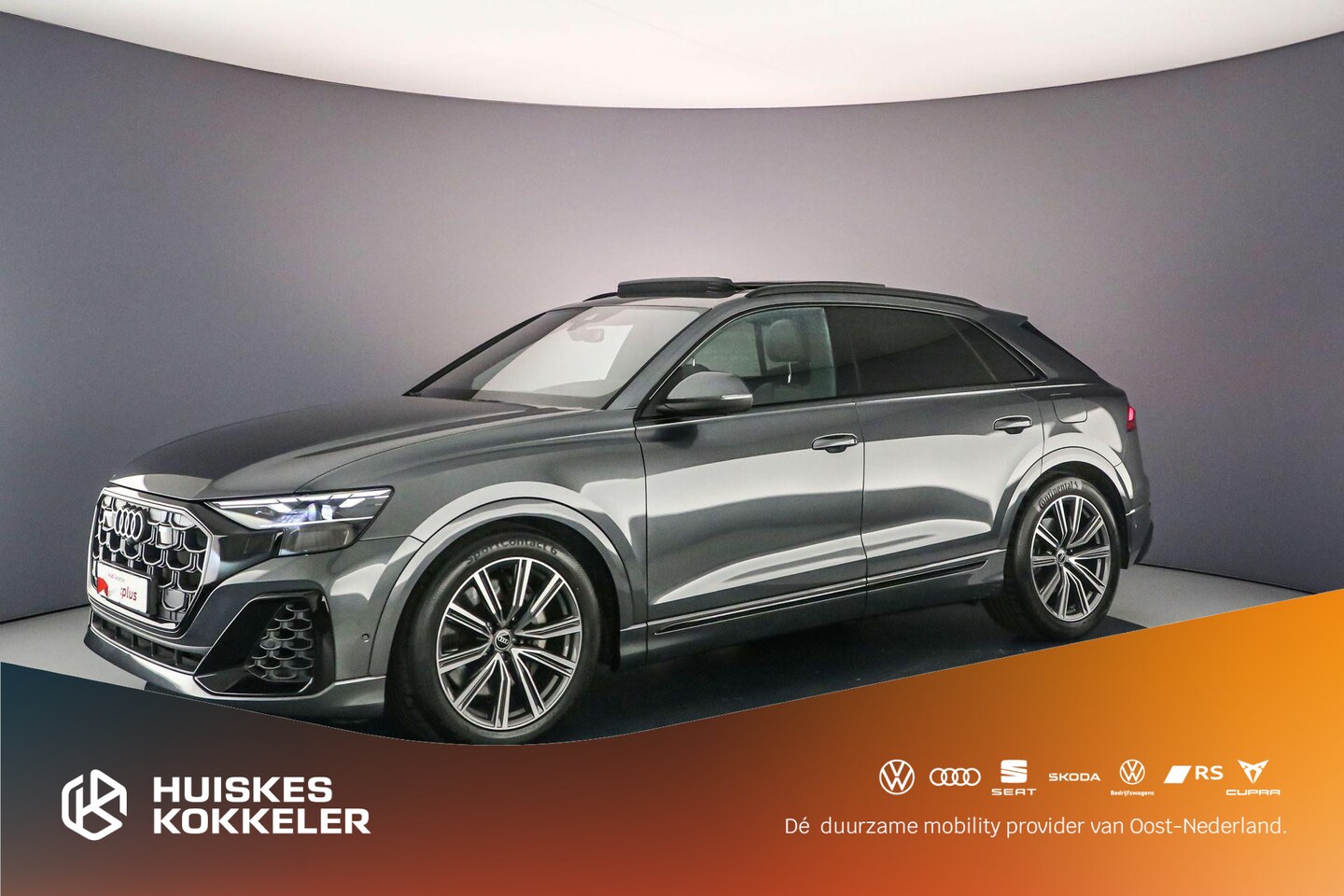 Audi Q8 - 55 TFSI e Pro Line S | Pano | Head Up | B&O | 360Cam | Tour Pack | Matrix | Trekhaak | Par - AutoWereld.nl