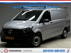 Mercedes-Benz Vito - 110 CDI Lang/ Zij-Schuifdeur Rechts/ Trekhaak/ Imperiaal/ Camera/ Airco/ Navi/ Cruise/ Blu