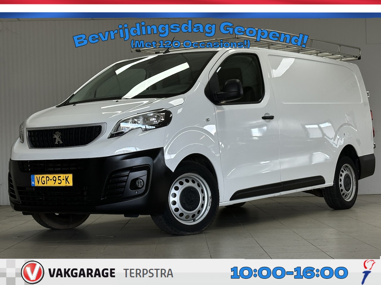 Peugeot Expert - 2.0 BlueHDI 120 Long Premium/ Zij-Schuifdeur rechts/ 3-Zitplaatsen voor/ Trekhaak/ Half-Le - AutoWereld.nl