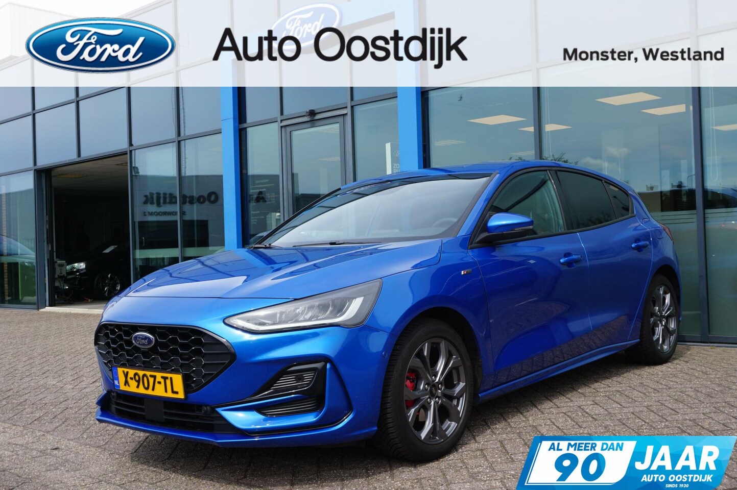 Ford Focus - 1.0 EcoBoost Hybrid ST Line Style 125PK Camera Climate All-Season Cruise Carplay-Navi Park - AutoWereld.nl