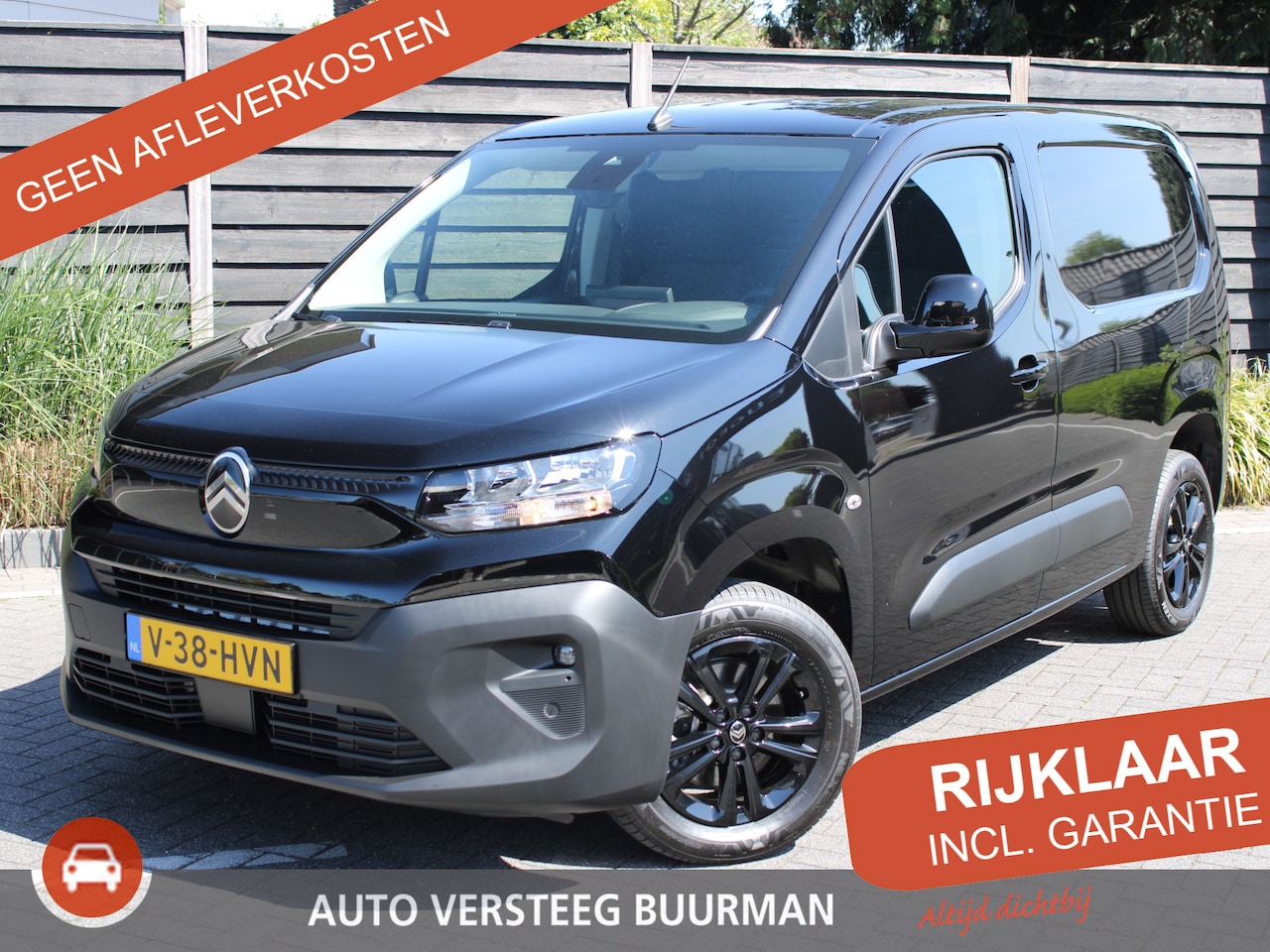 Citroën Berlingo - 1.5 BlueHDi 130 EAT8 S&S L1 Keyless Entry & Start, Parkeersensoren Achter, Stoel, Stuur & - AutoWereld.nl