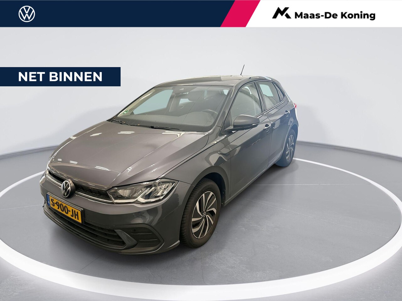 Volkswagen Polo - 1.0 Tsi 95pk Life · Apple/Android Car Play · Airco · P-Sensoren · ACC · DAB · 15'' Inch · - AutoWereld.nl