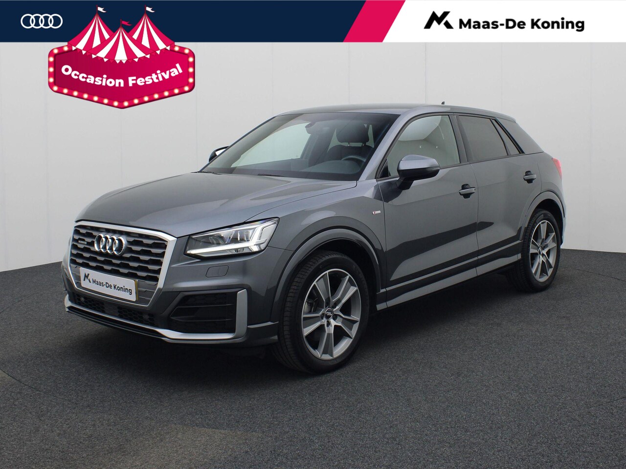 Audi Q2 - 40 TFSI/190PK quattro S Line · Trekhaak · LED · Leder/Stof - AutoWereld.nl