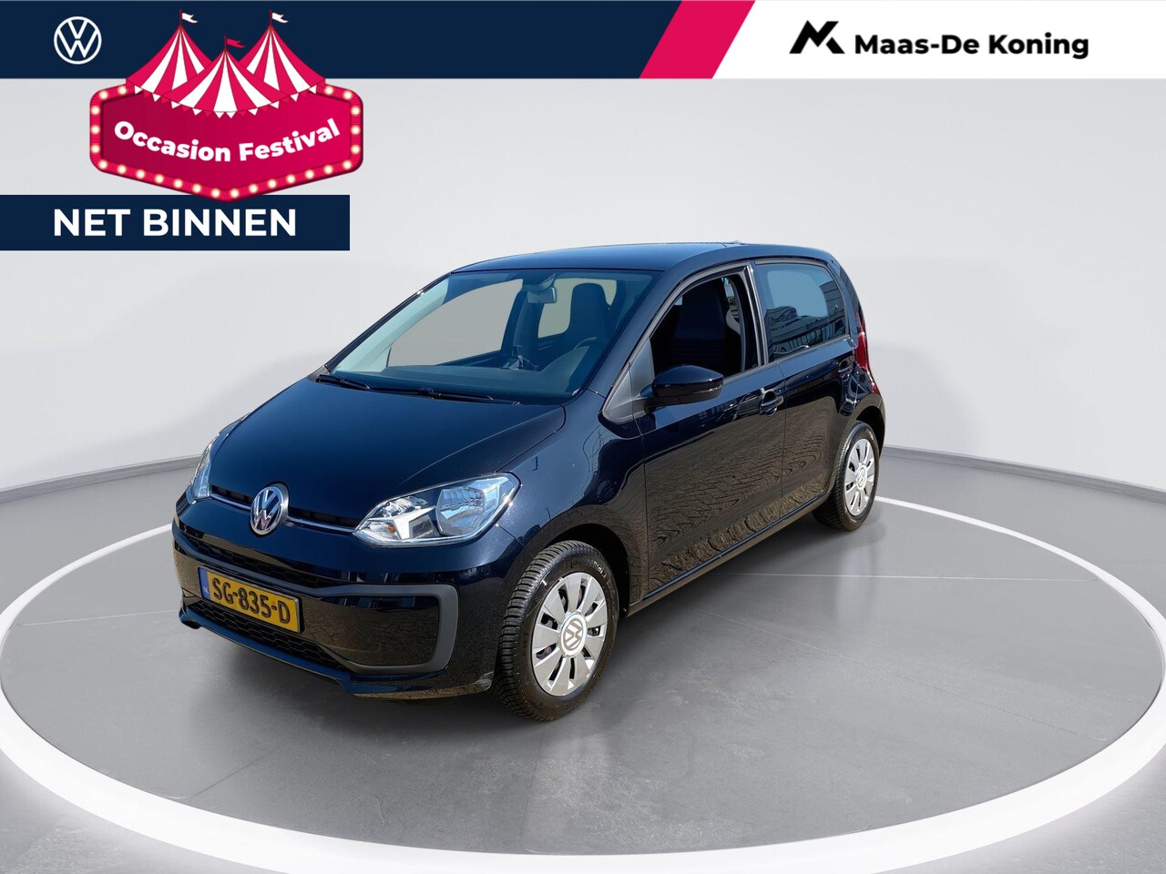 Volkswagen Up! - 1.0 BMT move up! | Airco | Bluetooth | metallic lak | - AutoWereld.nl