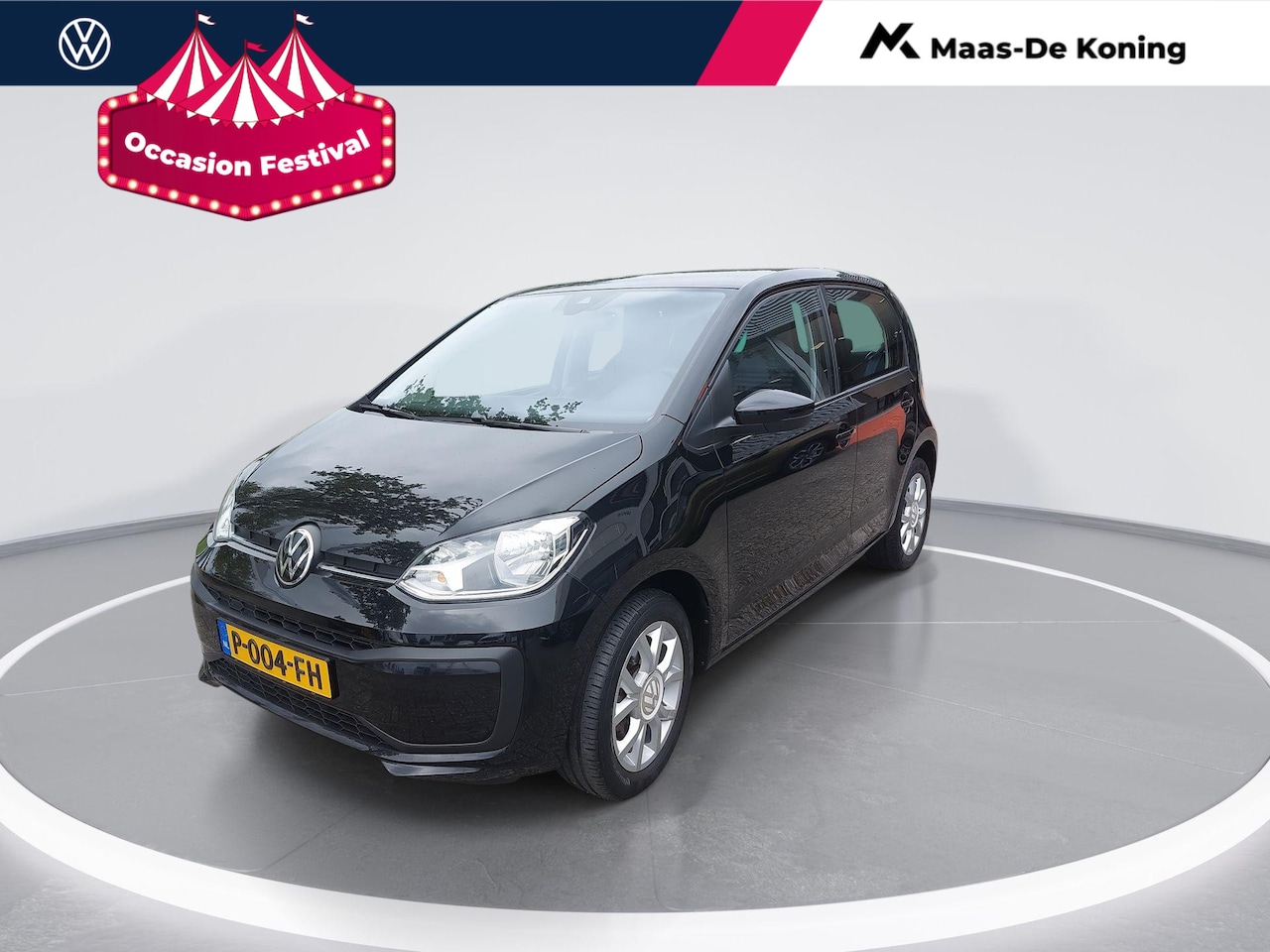 Volkswagen Up! - 1.0 65PK l Airco l 15" Waffle Lichtmetalen velgen l DAB+ - AutoWereld.nl