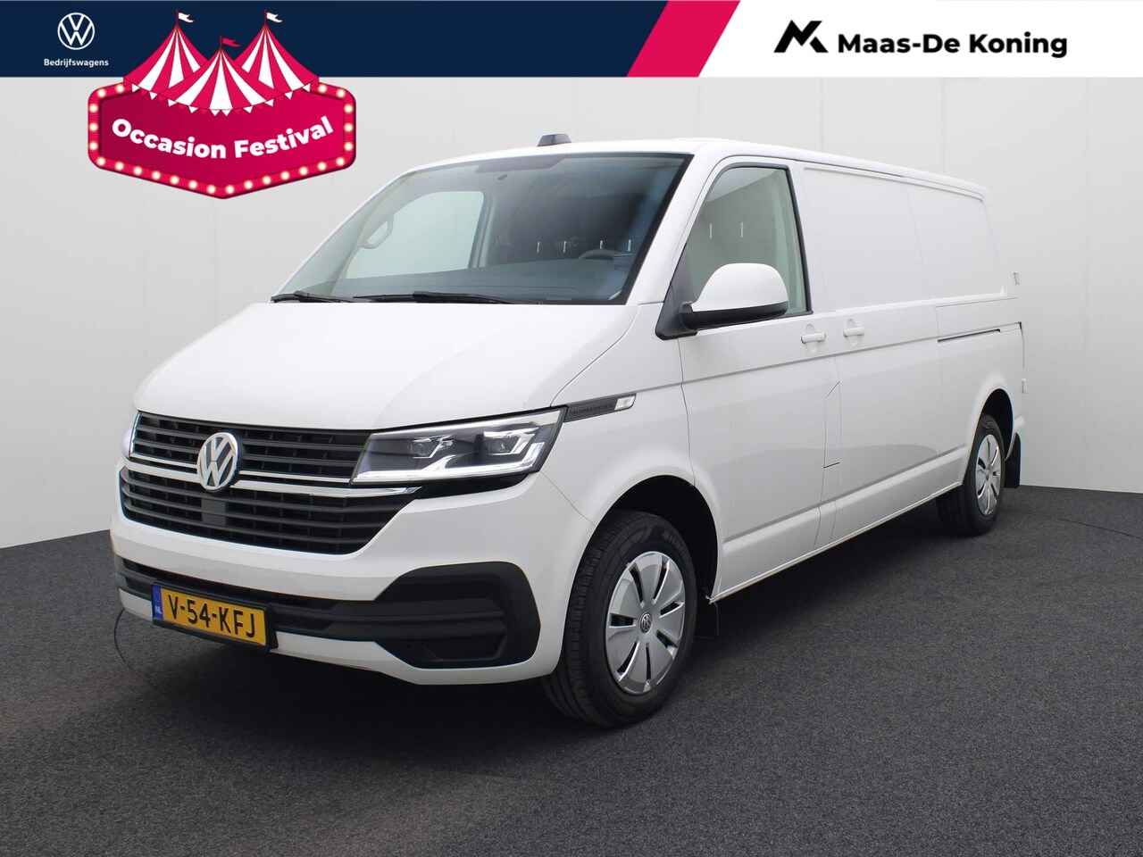 Volkswagen Transporter - 2.0TDi 150pk DSG Comfortline L2 LED Camera+Pdc Trekhaak 2 schuifdeuren - AutoWereld.nl