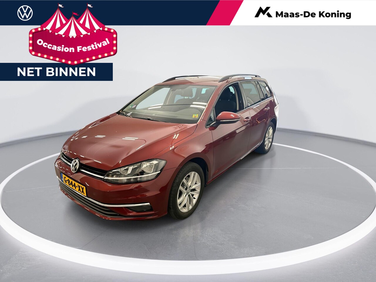 Volkswagen Golf Variant - 1.0 Tsi 115pk DSG Highline · Apple/Android Car Play · Navi · ACC · P-Sensoren · 16'' Inch - AutoWereld.nl