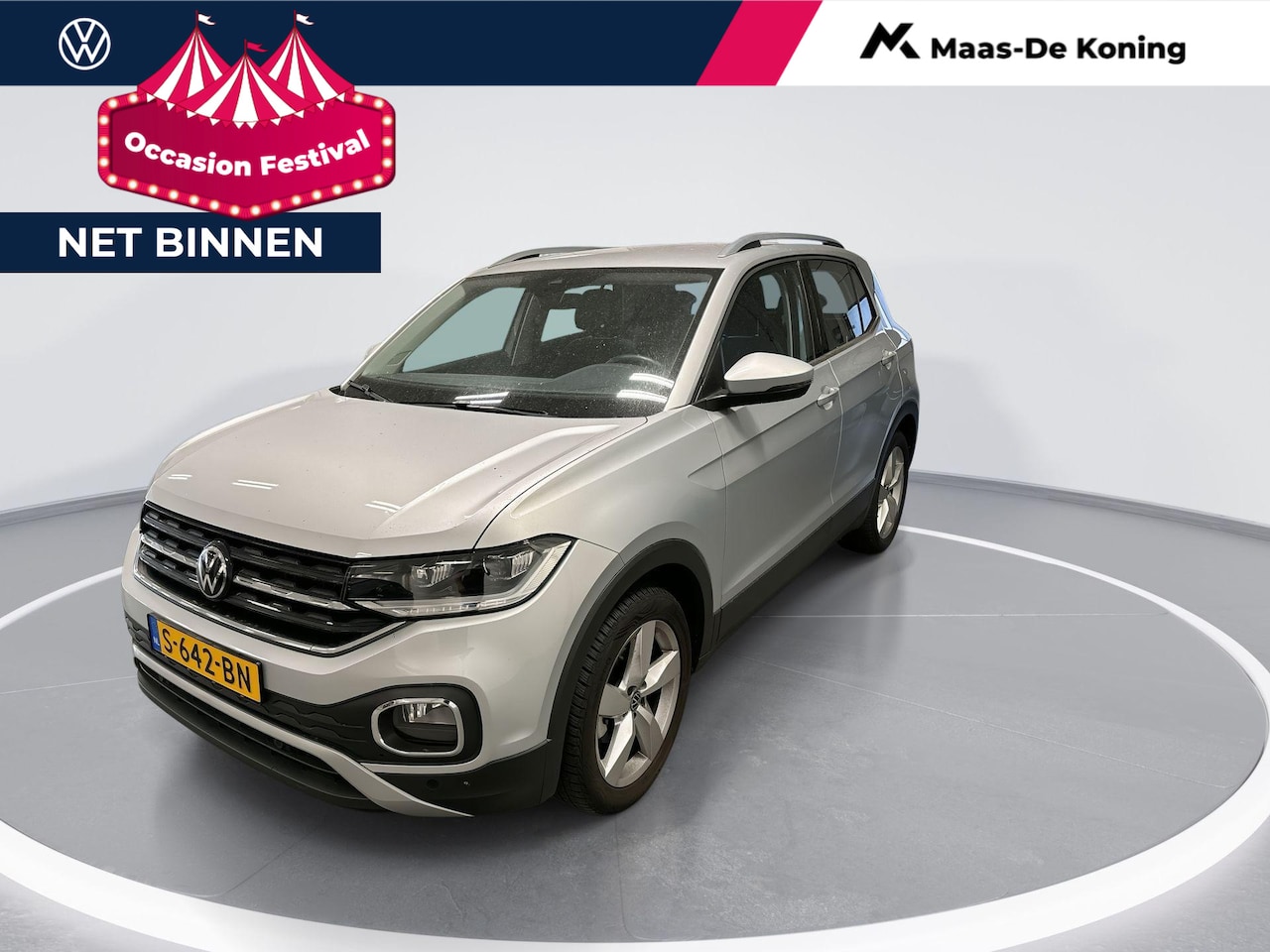 Volkswagen T-Cross - 1.0 Tsi 110pk Style · Apple/Android Car Play · Navi · P-Sensoren · Verkeersbord Herkenning - AutoWereld.nl