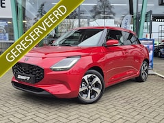Suzuki Swift - 1.2 Style Smart Hybrid CVT Automaat | Burning Red Pearl + Zwarte logo set | Apple Carplay