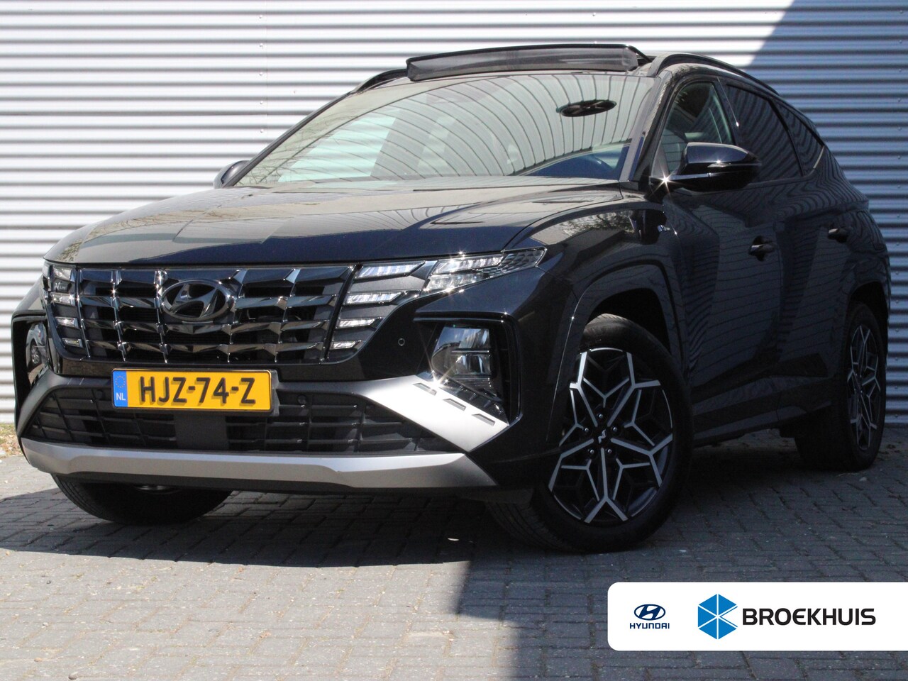 Hyundai Tucson - Hyundai 1.6 T-GDI PHEV N Line Sky 4WD | Elektrisch glazen panorama-dak | Trekhaak | Voorst - AutoWereld.nl