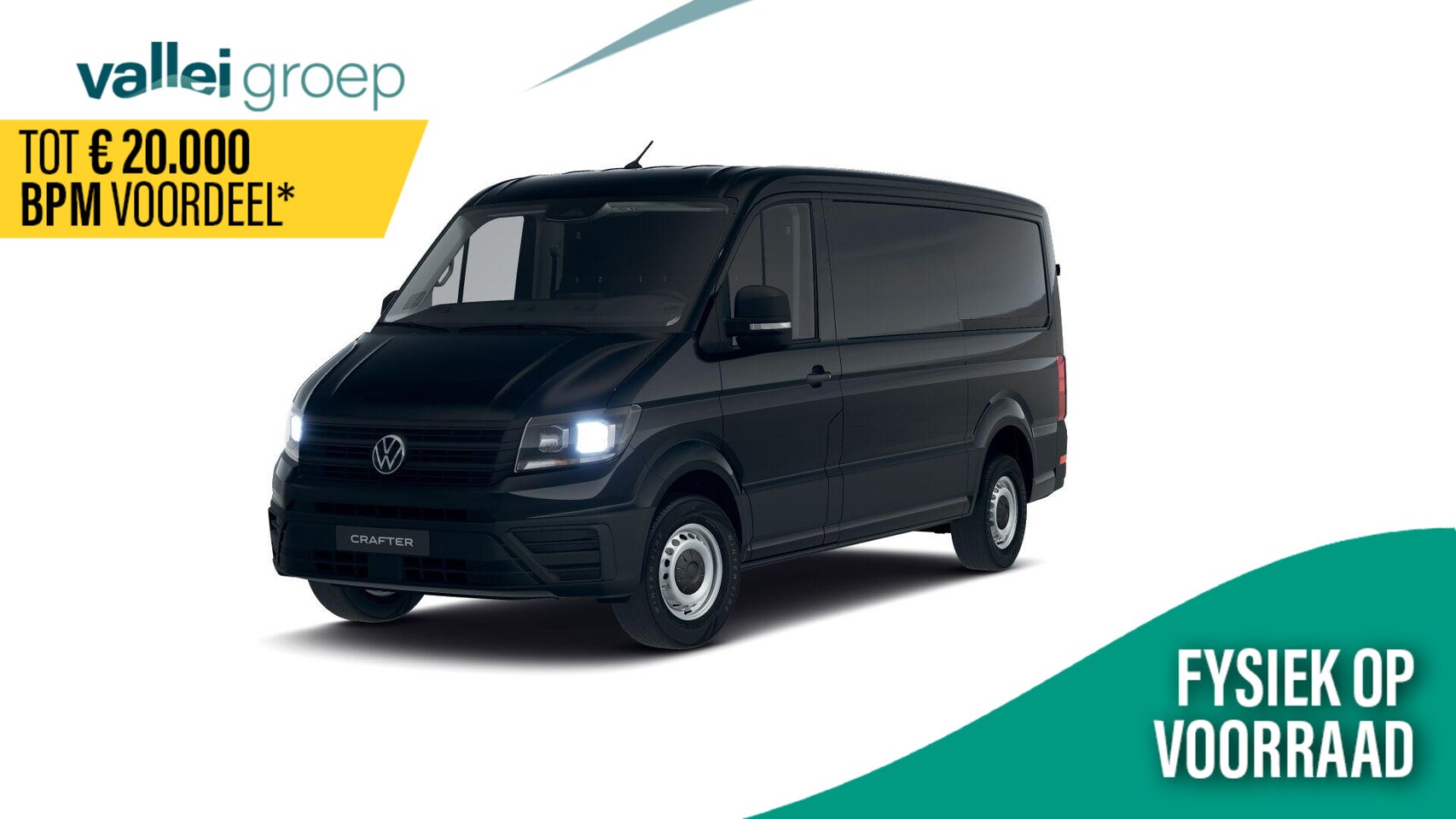 Volkswagen Crafter - Bedrijfswagens Trendline L3 2.0 TDI EU6 103 kW (140 pk) GVW 3.0T WB 3640 MM 6 versn. Han - AutoWereld.nl
