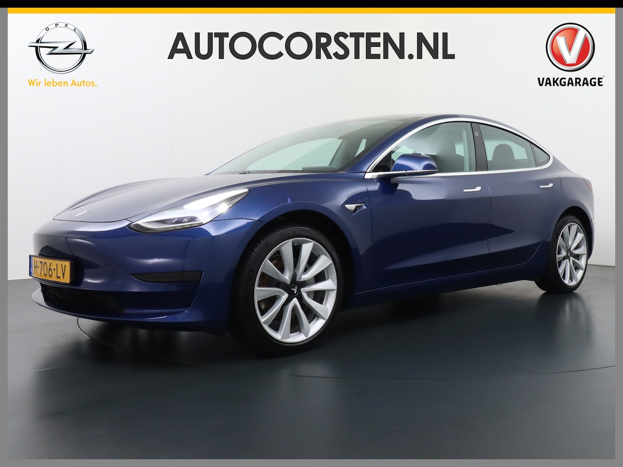 Tesla Model 3 - RWD SR+ 60kWh 325PK FSD 3-Computer Lmv 19" AutoPilot Leder PanoDak Adaptive-Cruise Lmv Cam - AutoWereld.nl