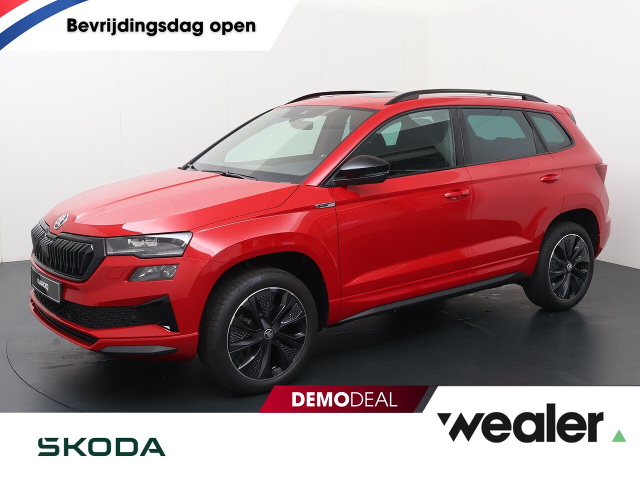 Skoda Karoq - Sportline Business 1.5 TSI 150 pk DSG | Automaat | Trekhaak | Panoramadak | Elek. achterkl - AutoWereld.nl