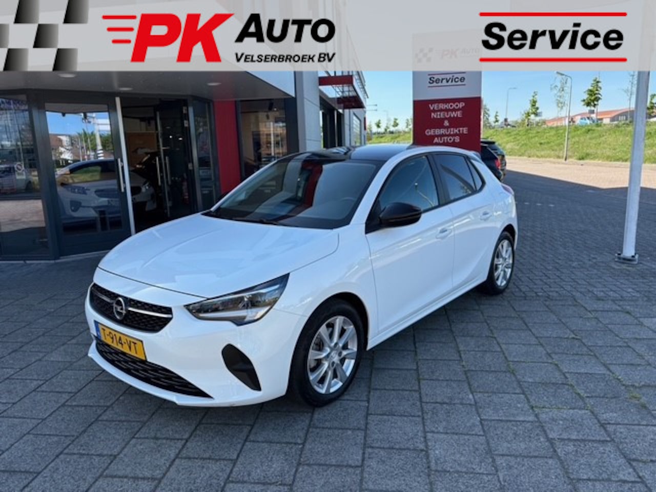 Opel Corsa - 1.2 Elegance | Navi | Cruise | Trekhaak | 26.476 km Dealeronderhouden - AutoWereld.nl