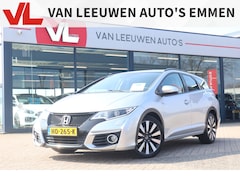 Honda Civic Tourer - 1.6D Elegance | Stoelverwarming | Navigatie | Trekhaak