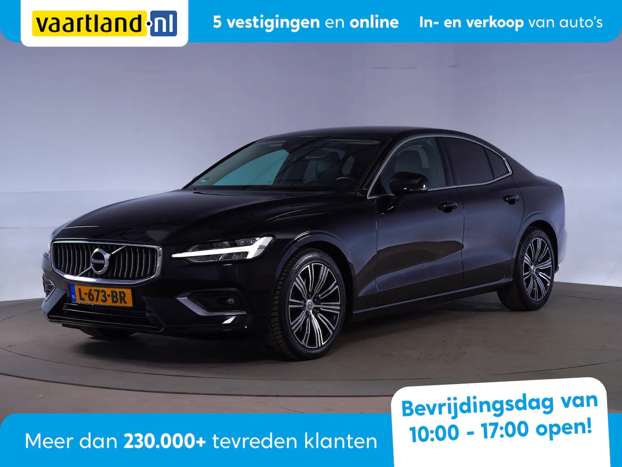 Volvo S60 - 2.0 B3 Inscription Aut. [ Adapt.cruise Harman-Kardon Navi LED ] - AutoWereld.nl