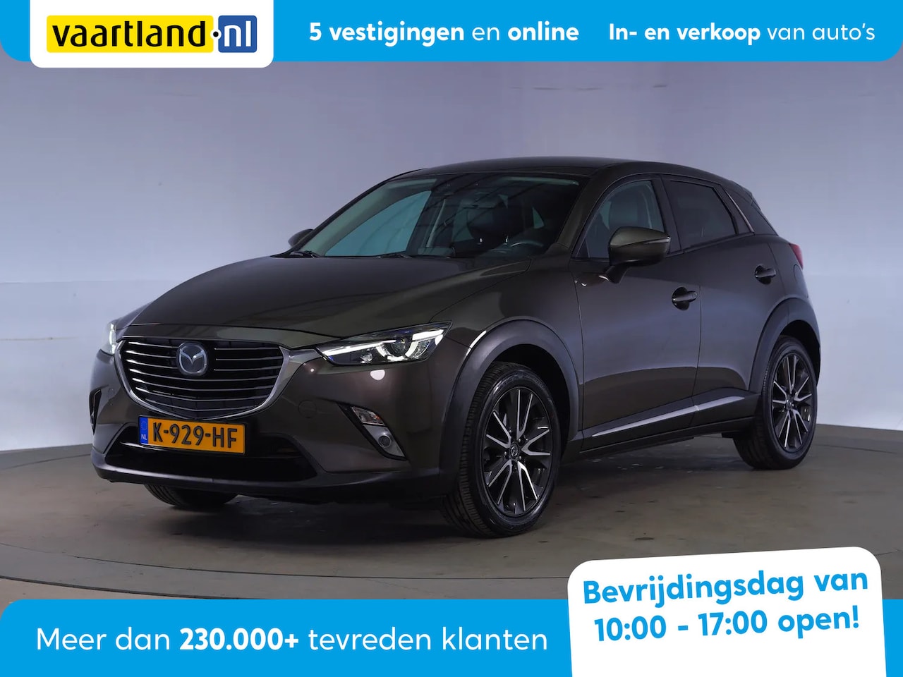 Mazda CX-3 - 2.0 SkyActiv-G 120 GT-M[Adaptieve cruise control, Lederen bekleding, Achteruitrijcamera] - AutoWereld.nl