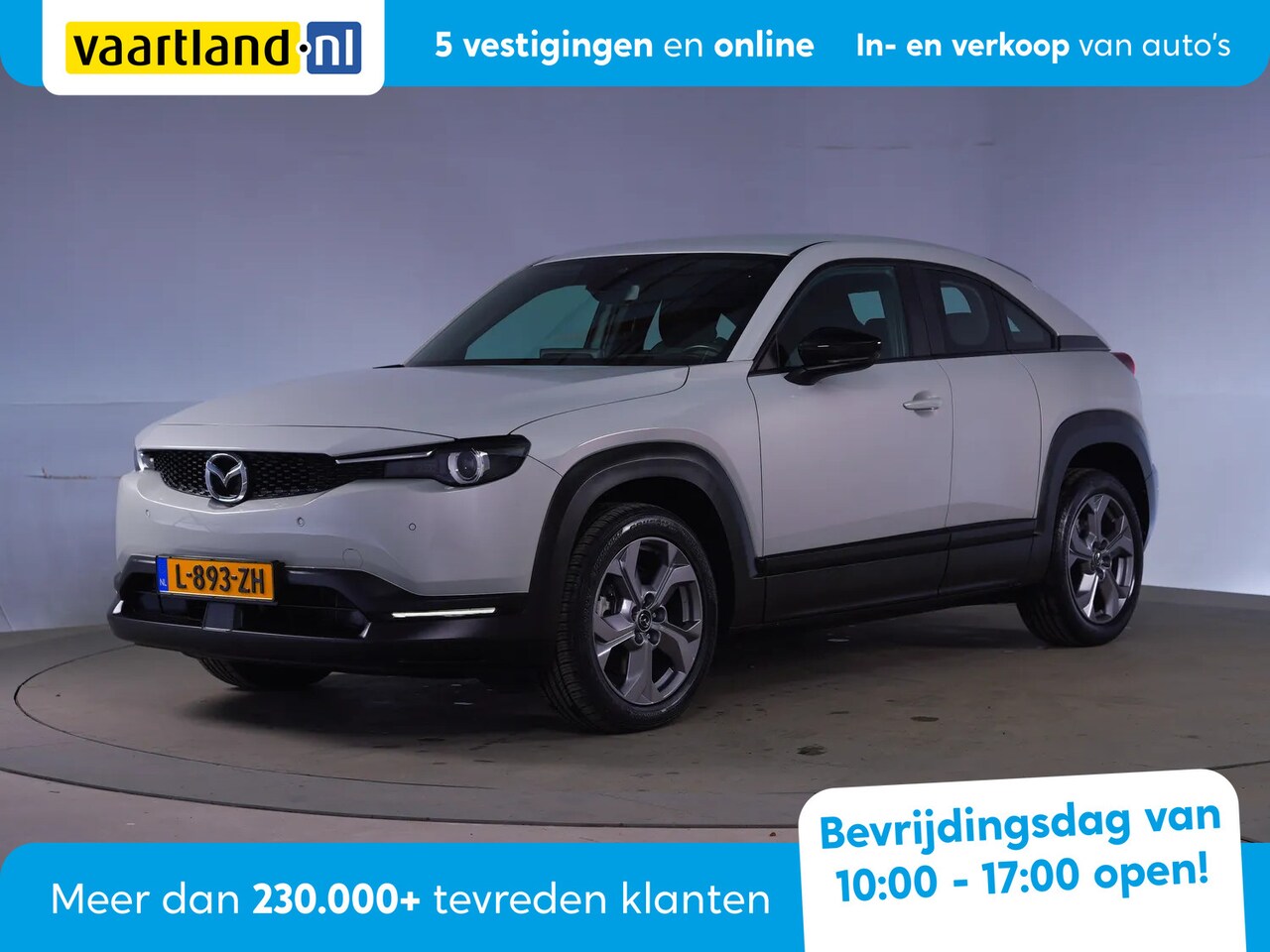 Mazda MX-30 - MAZDA MX-30 [schuif kantel dak leer adaptive cruise] - AutoWereld.nl