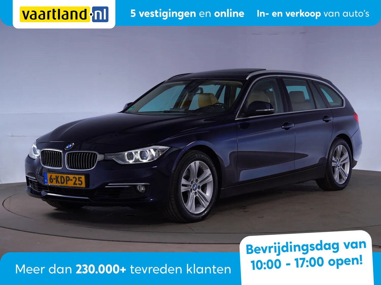 BMW 3-serie Touring - 330d xDrive High Executive Luxury Sport Aut. [ Panorama HUD Surround Navi prof. Trekhaak ] - AutoWereld.nl